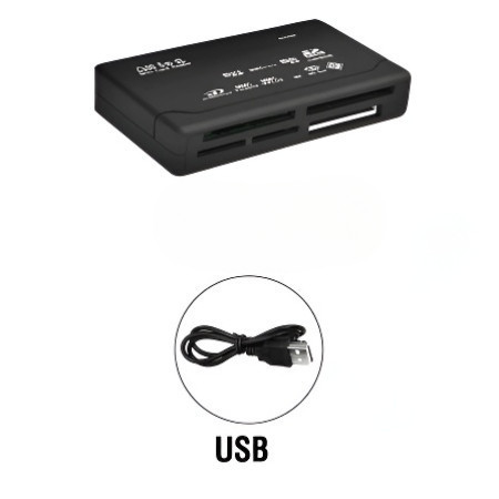【24H】Thiết bị đọc đa dạng thẻ nhớ SD, Micro SD, XD, M2 - Kết nối thuận tiện qua cổng USB cho máy ảnh và thiết bị số