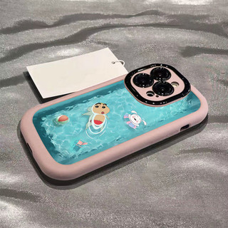 Ốp lưng IPhone 17 16 15 14 13 12 11 Pro Max XRXSMax 78 Plus Shin-Cậu bé bút chì Ốp lưng anime Ốp lưng điện thoại Dẻo mềm