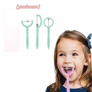 Bộ 3 dụng cụ tập thể dục đầu lưỡi cho trẻ em – hỗ trợ cơ miệng, trị liệu giọng nói, tập luyện tự kỷ