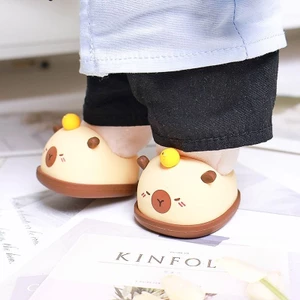 Giày Bé 20cm Đứng Được Cotton Búp Bê Tập Đi Giày Béo Cơ Thể Bé Quần Áo Đầu Chó Búp Bê Trang Phục Phụ Kiện 3.2