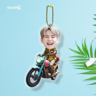 Gantungan Kunci Ganci Keychain Acrylic Kpop TREASURE Teume Idol Korea Series Anti Banting Untuk Tas Kunci Motor Mobil -