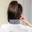 Cổ áo giả JVSUB, Cổ áo chống nắng sọc, Khăn mỏng có dây kéo