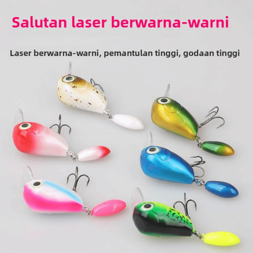 Mồi câu cá NEWIDEA, Mini 4.6g Minnow nhân tạo, Muỗng câu cá 60mm Mồi câu cá sáng bóng cho Haruan / Sebarau / Siakap