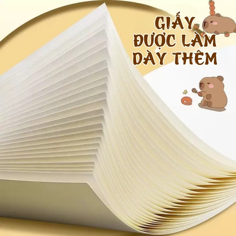 Vở Vẽ A4 Giấy Dày Chất Lượng - 2 Quyển Với Họa Tiết Hoạt Hình Vui Nhộn Cho Môn Mỹ Thuật