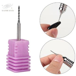 [hatheaven] Đầu mài đục lỗ Thép vonfram Mũi khoan móng tay Dụng cụ làm móng Phụ kiện máy Đẹp