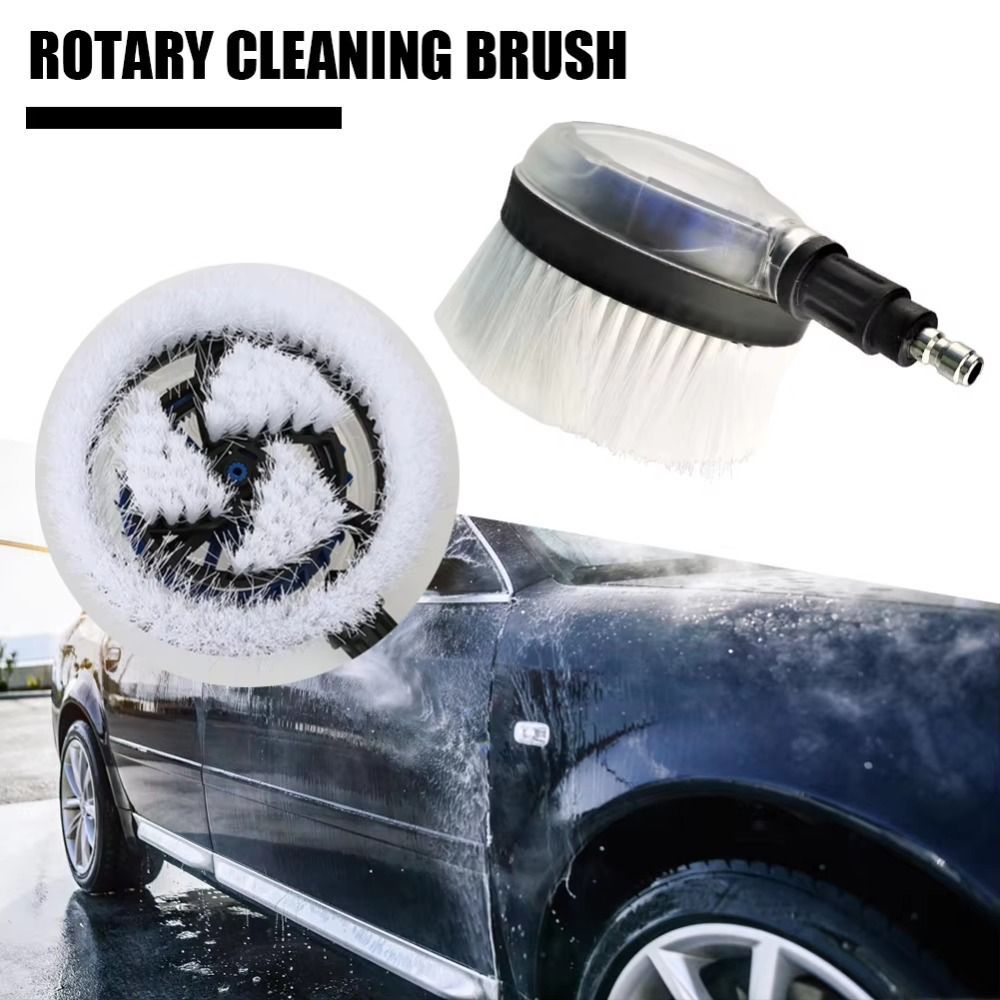 Bàn chải rửa áp lực STWEEKAM, đầu tròn thiết kế hình quạt, xoay 360 độ, kết nối nhanh, làm sạch nước hiệu quả