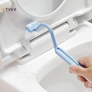 TVKR Vòng cung hình chữ V tay cầm dài bàn chải nhà vệ sinh góc làm sạch phòng tắm hộ gia đình OIK