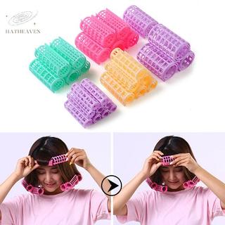 [hatheaven] Con lăn uốn tóc không nhiệt cho nữ, tạo kiểu tóc phồng, phụ kiện uốn mái lười, màu ngẫu nhiên