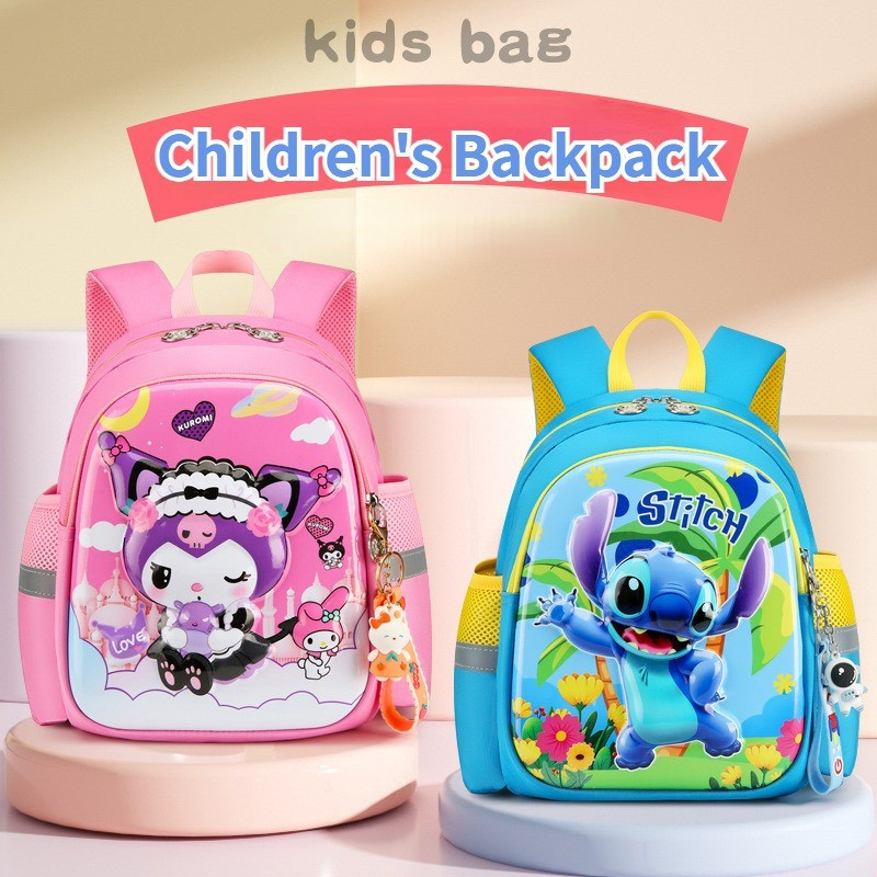 Ba Lô Kuromi Trẻ Em Hoạt Hình Dễ Thương Sanrio Balo Cho Bé Đi Học Dung Tích Lớn  Nhẹ Chống Thấm Nước