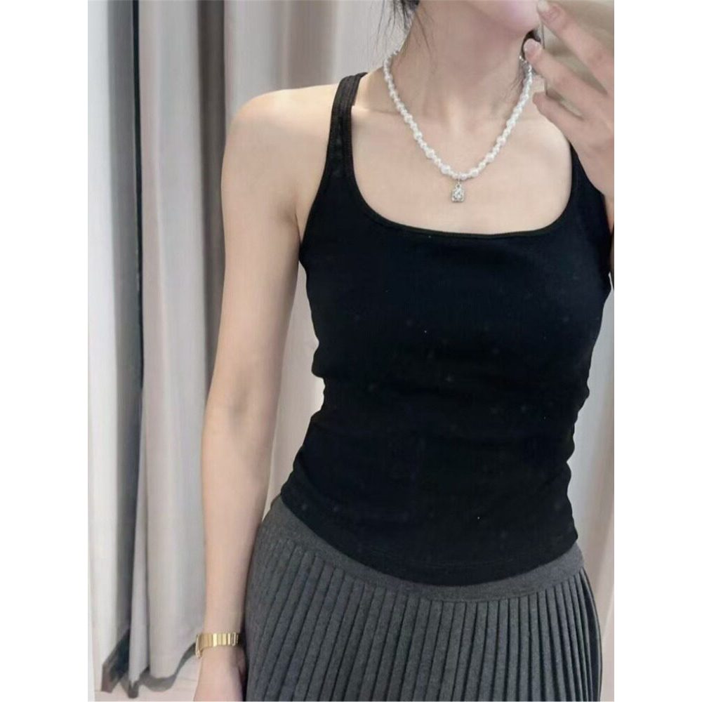 Dây Thể Thao Camisole Nữ Tập Hợp Áo Ngực Lưng Đẹp Chạy Bộ Quần Lót Có Miếng Lót Ngực