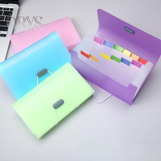 (TFT) A6 Mở Rộng Ví Organ Túi Tập Tin Chống Thấm Nước Tổ Chức Sách Dữ Liệu 13 Lớp MỚI