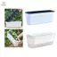 Chậu trồng cây hình chữ nhật Chậu trồng cây tự tưới chậu hoa Cửa sổ Chậu trồng cây Cấu trúc PP hiện đại với thiết kế tiết kiệm không gian Thích hợp cho ngoài trời trong nhà