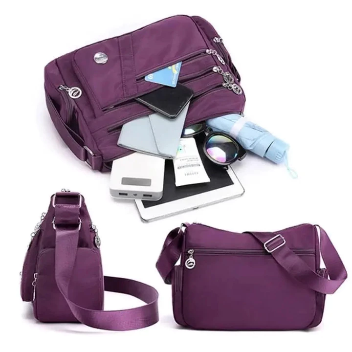 Women's Vintage Nylon Crossbody Bag – 5
