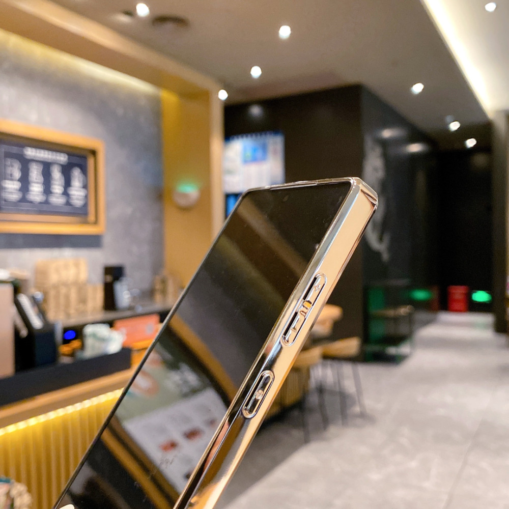 Ốp Điện Thoại Mạ Điện Kết Cấu TPU + PC Cho Samsung Galaxy S26 S25 S24 S23 Plus Ultra FE Edge A57 A56 A55 A54 A53 A37 A36 A35 A34 A26 A25 A24 A17 A16 A15 A14 A07 A06 5G 4G