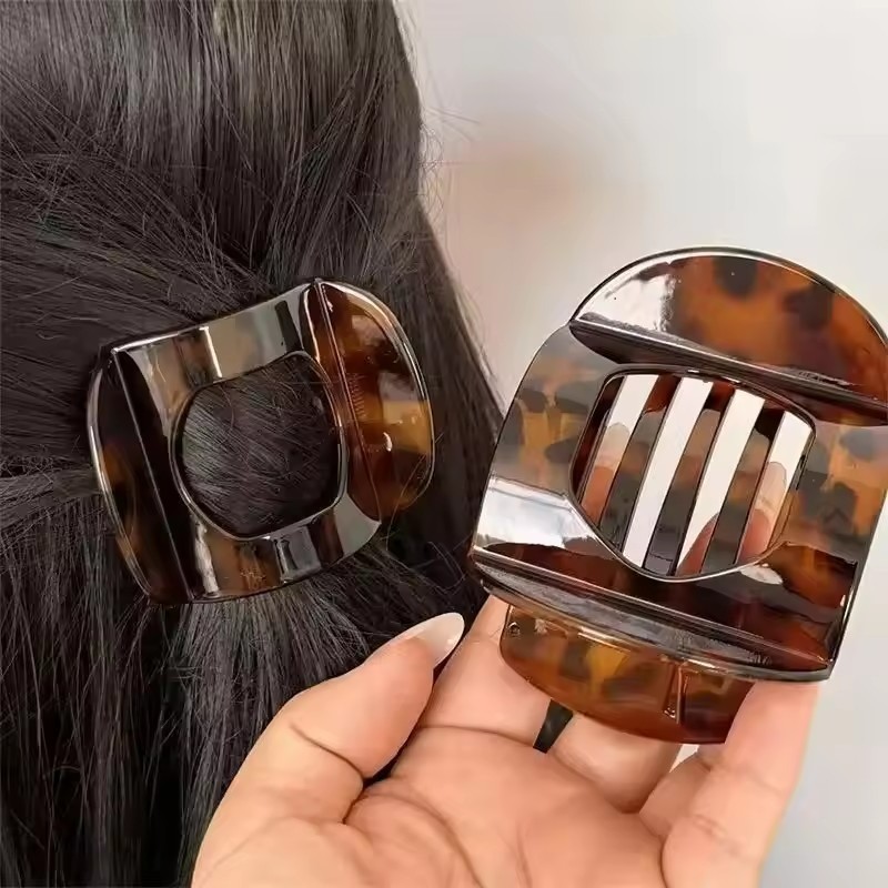 Kẹp tóc updo retro chống trơn trượt - Thanh lịch và vintage cho phụ kiện tóc nữ