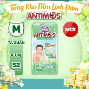 Tã Quần Bobby Antimos, Bỉm Quần Xua Muỗi Bobby Khô Thoáng Cho Da Bé - TỔNG KHO BỈM LINH ĐÀM