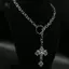 HNKMP Gothic Crow Skull Nelace Dành Cho Nữ Thời Trang Dơi Phụ Kiện Punk Trang Sức Vintage Trái Tim Charm Choker.