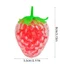 Đồ chơi bóp giác quan căng thẳng Life Like Strawberry với chuyển động hạt dịu nhẹ
