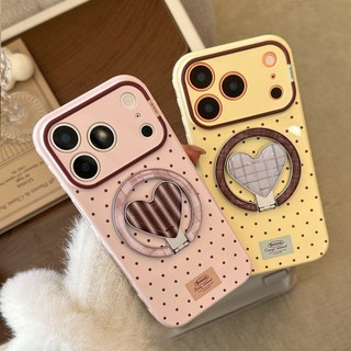 [Sheren] Ốp điện thoại sọc màu tương phản Retro Thích hợp cho i17 16 15 14 13 12 11 pro max Vỏ bảo vệ chống sốc