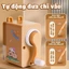 Dao cắt bút màu xoay tay, phù hợp với nhiều loại bút chì, kiểu dáng dễ thương, tiện lợi và thực tế