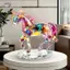 HFTOY 2D Flat Acrylic Họa Tiết Ngựa Tượng Trang Trí Để Bàn Cho Phòng Ngủ Phòng Khách Văn Phòng, Biểu Tượng Của Sự Giàu Có Và Thịnh Vượng ~