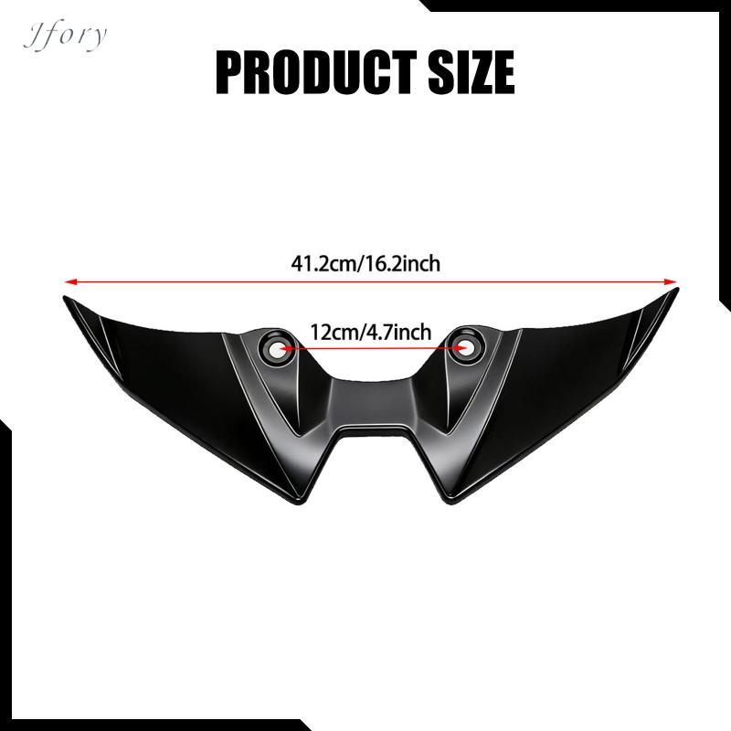 Xe Máy Cánh Gió Trước Nhựa Khí Động Học Winglet Fairing Downforce Deflector Nâng Cấp Phụ Kiện Cho Kawasaki Z900 2025