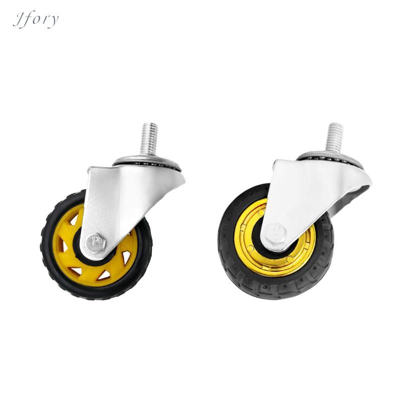 Công cụ sửa chữa bánh xe Caster Chống mài mòn thực tế với phanh khóa bên Bánh xe 360 độ Thay thế cho tủ đồ nội thất xe đẩy