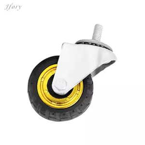 Công cụ sửa chữa bánh xe Caster Chống mài mòn thực tế với phanh khóa bên Bánh xe 360 độ Thay thế cho tủ đồ nội thất xe đẩy