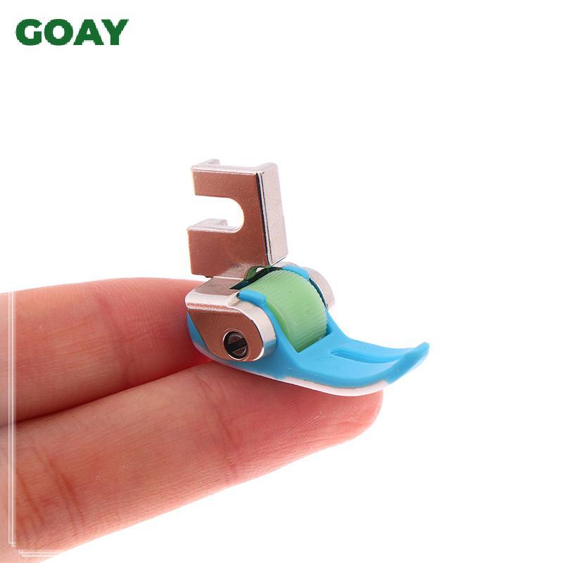 GOAY 1 Không Sti Đáy Nhựa Con Lăn Ép Chân Thẳng Khâu Cho Hộ Gia Đình / Gia Đình Cũ Bàn Đạp Máy May Bánh Răng Chân VN