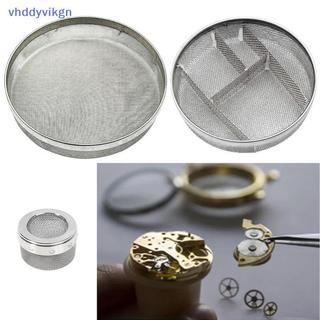 VHDD Trang Sức Sửa Chữa Đồng Hồ Các Bộ Phận Làm Sạch Giỏ Lưới Thép Không Gỉ Khay Lưới Cho Xưởng Sử Dụng VN