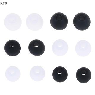 [Ktp] 6 cặp miếng đệm tai nghe silicon, đệm thay thế tai nghe nhét tai thông dụng