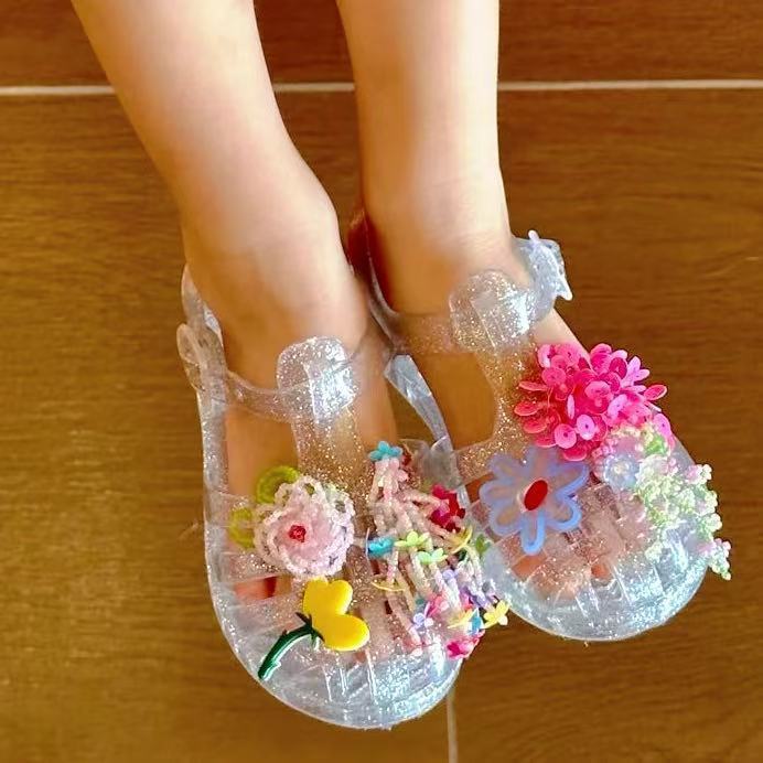 Phong Cách Mới Pha Lê Giày Phụ Kiện Đính Hạt Giày Hoa Khóa Giày
