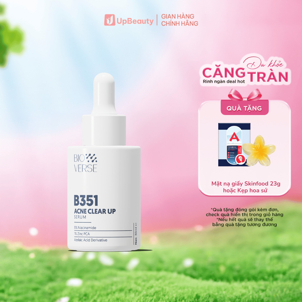 Tinh Chất Hỗ Trợ Giảm Mụn Bioverse B351 Acne Clear Up Serum Kiềm Dầu ...