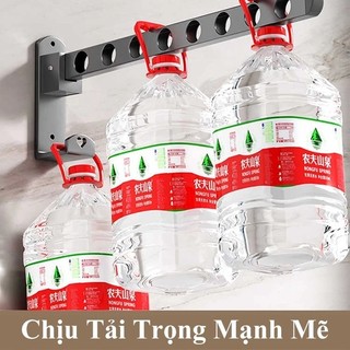 Giá phơi không đinh thép carbon chịu lực mạnh Sào Phơi Quần Áo, Thép Carbon (Thanh), Móc Phơi Đồ, Gắn Tường / Dán Tường