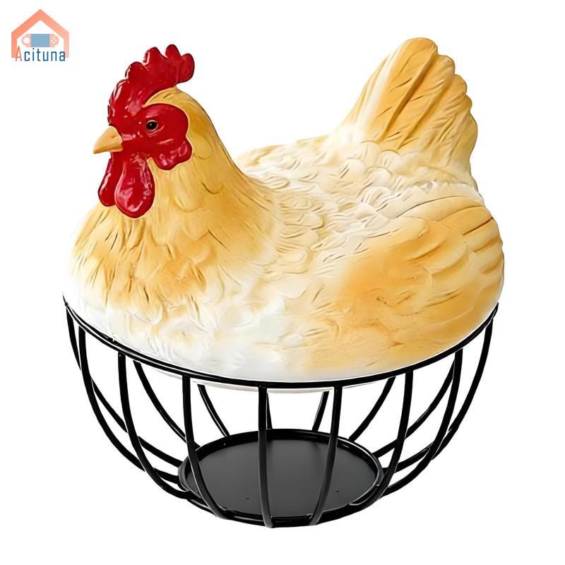 Giỏ Trứng Mặt Bàn Tổ Chức Để Tập Hợp Trứng Tươi Hộp Đựng Có Nắp Đựng Trứng Cho Rau Củ Đồ Dùng Nhà Bếp Bát Ăn