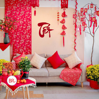 [Tết 2026]Chữ TẾT nỉ nhung 40cm/50cm trang trí tiểu cảnh-Chữ Tết trang trí nhà cửa, lớp học, hội chợ ANGIHOME
