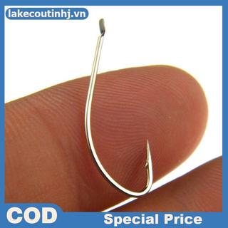 Lu 100 Chiếc Đóng Hộp Cáo Trắng Móc Thép Gai Bạc Thép Carbon Cao Cho Pelteobagrus Fulvidraco Và Snapper Câu Cá tinhj