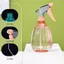 Bình xịt tưới cây 2 chế độ phun dáng bầu rãnh dọc trong suốt 500ml