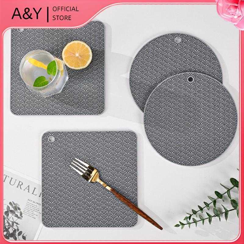 Thảm bếp cảm ứng bằng silicon A & Y Bảo vệ chống cháy Tấm nướng cảm ứng Tấm bảo vệ phụ kiện nhà bếp.
