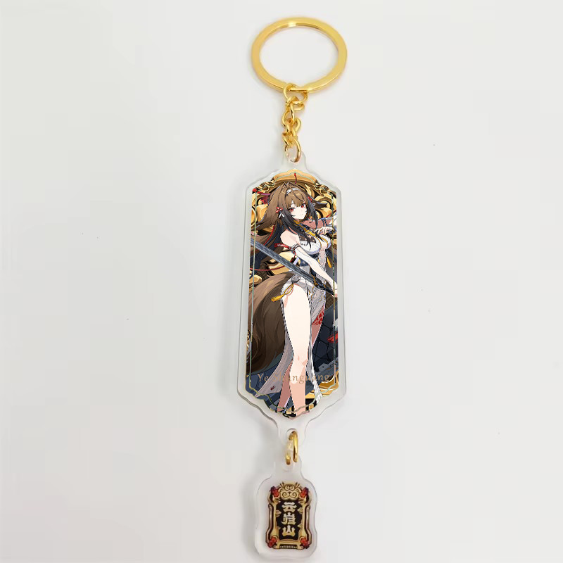 Anime Acrylic Keychain Zenless Zone Zero Cute Yixuan Vivian Hoshimi Miyabi Jane Doe Banshee Perfect Gift