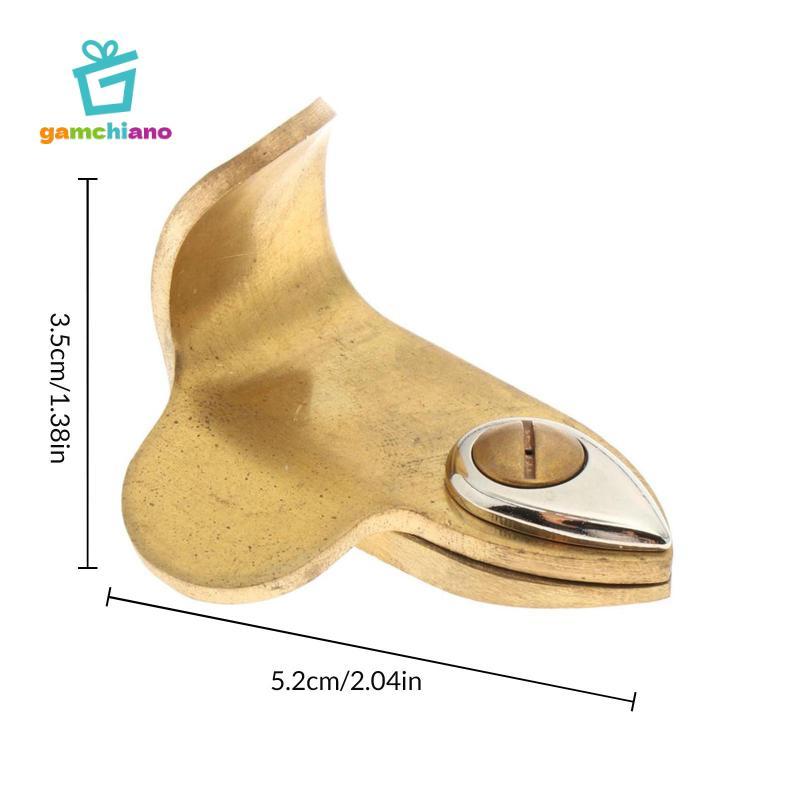 Giá đỡ ngón tay cái Saxophone bền bỉ Hỗ trợ giá đỡ ngón tay cái bằng kim loại Sax -Golden