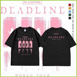 Áo thun ngắn tay BLACKPINK Deadline World Tour