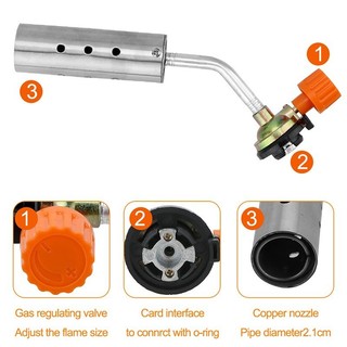 Đầu khò gas lửa lớn, nhiệt 1350°, phủ rộng - Đèn Khò Gas，Tự động đánh lửa，Cầm Tay / Mini，Tự động đánh lửa