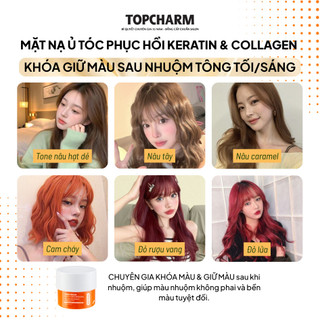 [TIẾT KIỆM 200K] Thuốc Nhuộm Tóc + Mặt Nạ Tóc Phục Hồi Professional Salon, Nhuộm thời trang, Phủ bạc, tặng dụng cụ