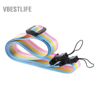 VBESTLIFE Dây đeo cổ máy ảnh thoải mái đầy màu sắc cầu vồng có thể điều chỉnh cho Fujifilm Instax Mini 8 70 Instant Film