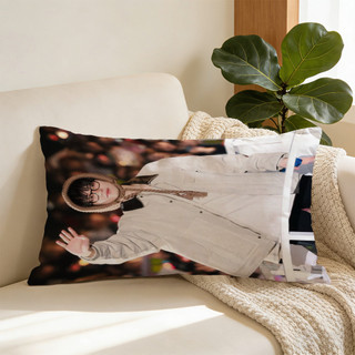 Thành viên SEVENTEEN, Jeon Wonwoo, Vỏ gối hình chữ nhật bằng Polyester in một mặt, Trang trí nội thất (Không bao gồm chèn gối).
