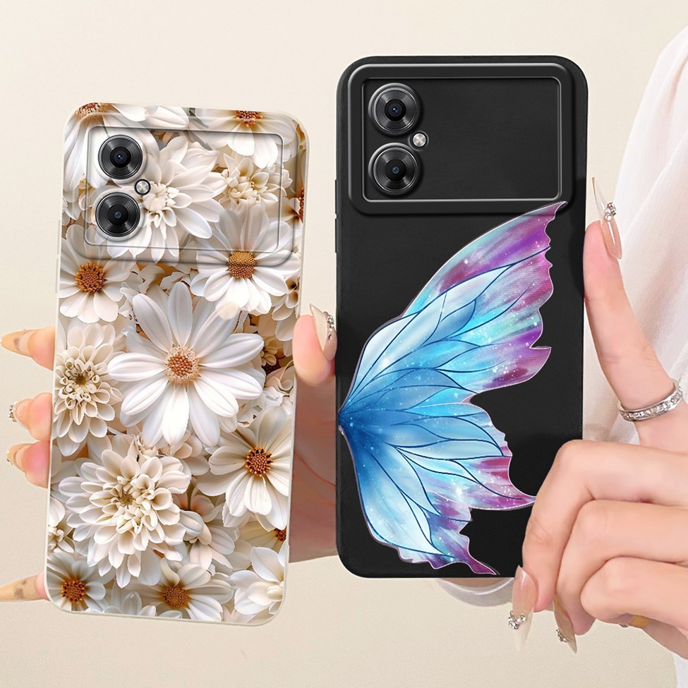 Vỏ Cho Redmi Note 11R Vỏ Hoạt Hình Thời Trang Dễ Thương Ngộ nghĩnh Sơn Silicon Điện Thoại 22095RA98C