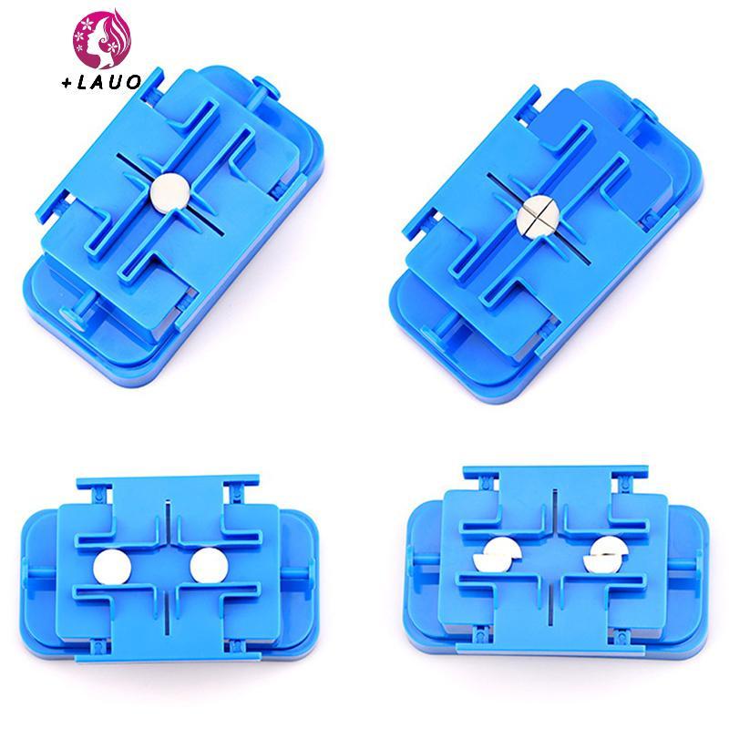Springevenstar 1 Bộ chia thuốc đa năng Thép không gỉ de Quartering 1 / 4 1 / 2 Máy cắt thuốc cho viên nén tròn Máy cắt máy tính bảng Bộ chia Springevenstar