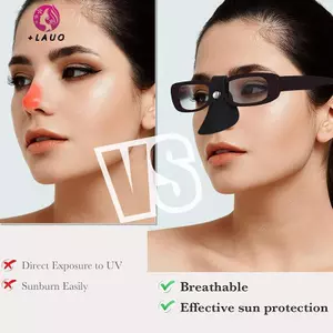 Springevenstar - Miếng Dán Bảo Vệ Mặt và Mũi UV Chống Nắng, Sử Dụng Ngoài Trời