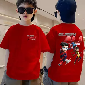 Áo Thun Unisex Trẻ Em, Họa Tiết Mùa Hợp, Thanh Toán Bắt Mắt, 100% Bông Nhận Hàng